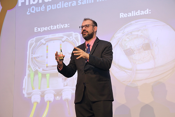 Ricado Rainero en Fiber Connect Chile